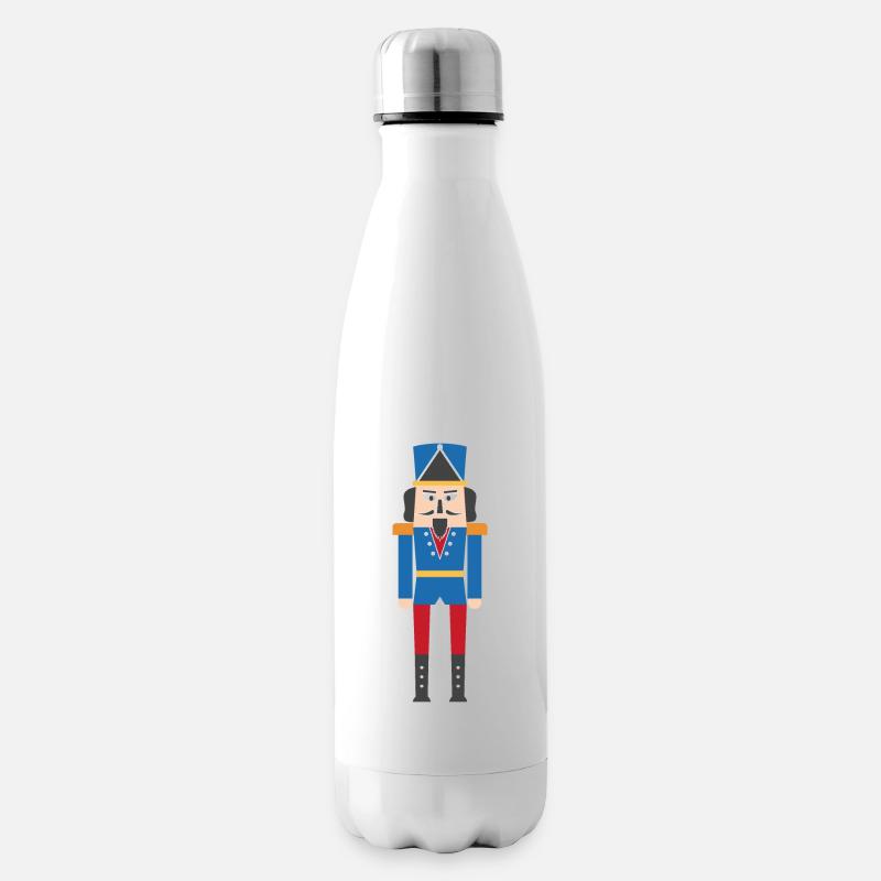 Nussknacker - Isolierflasche - Weiß