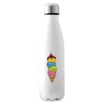 Eis - Insulated Water Bottle - white - Right