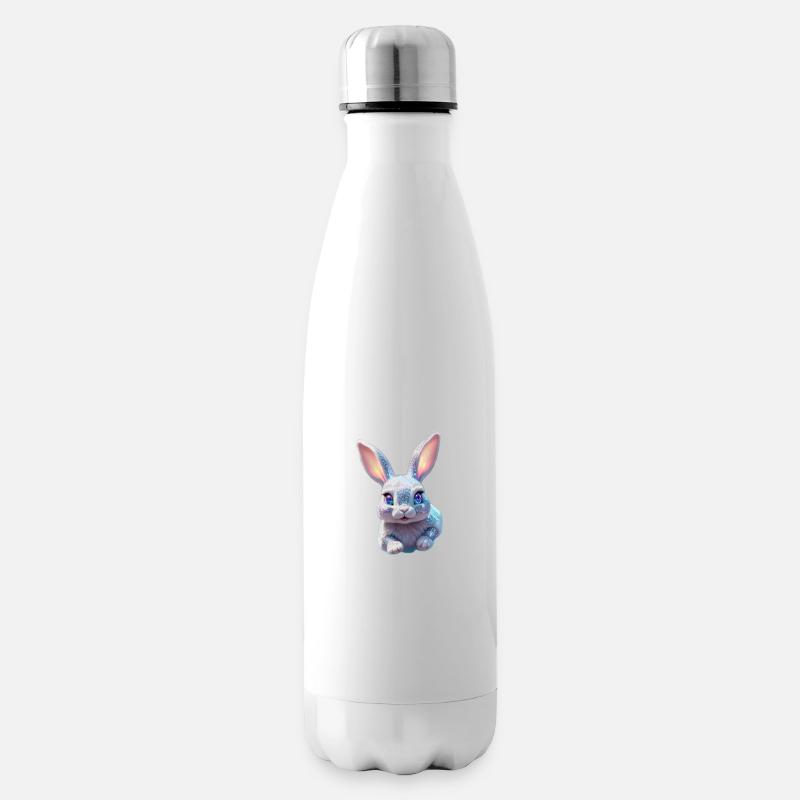Funny Bunny - Isolierflasche - Weiß