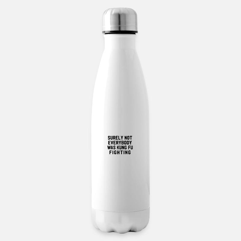 Kung-Fu-Siat - Isolierflasche - Weiß