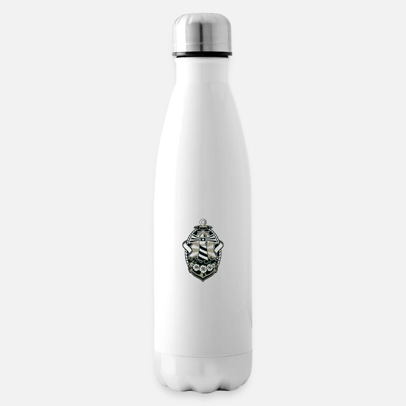 Lighthouse - Isolierflasche - Weiß