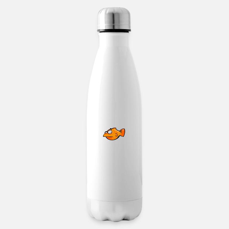 Fisch! - Isolierflasche - Weiß