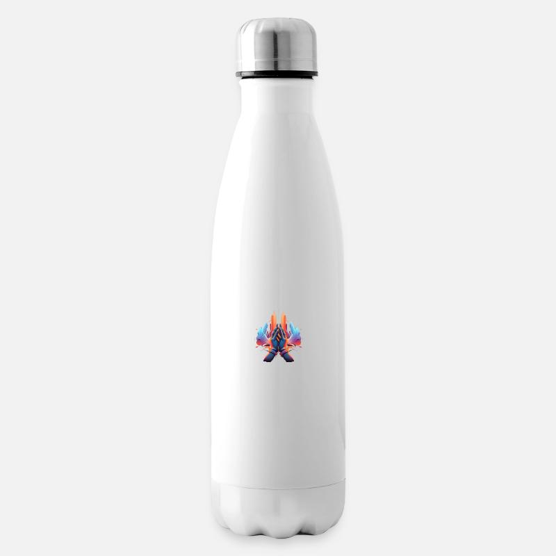 Main 2 - Bouteille isotherme - blanc