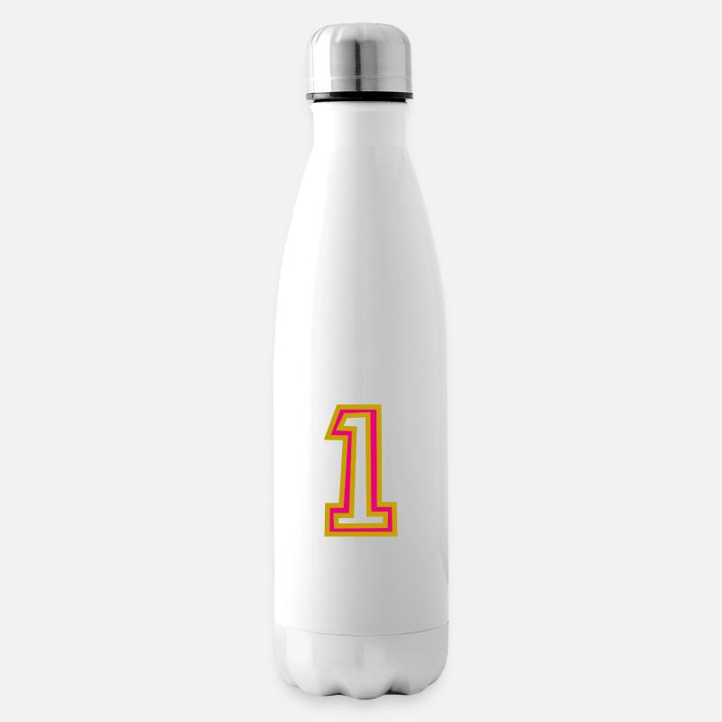 1. 1 AN - Bouteille isotherme - blanc