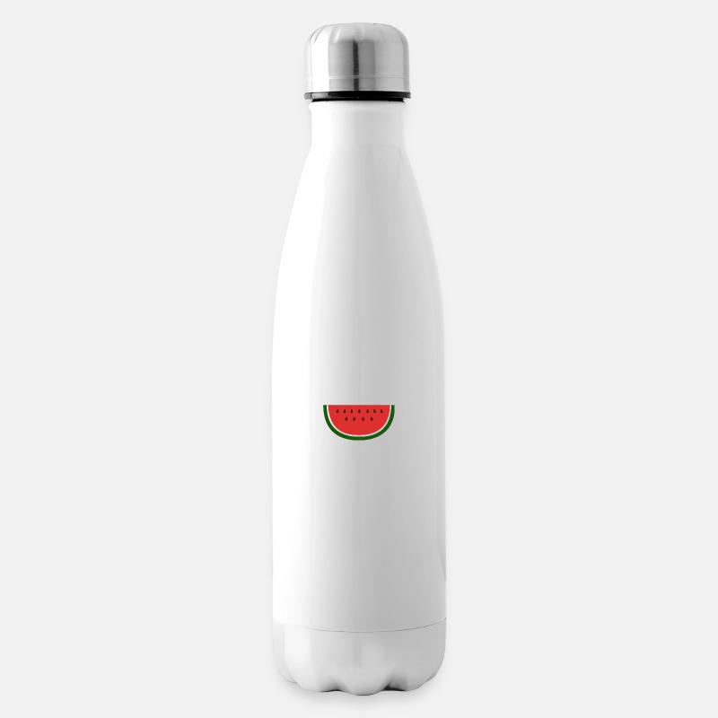 Pastèque sans Palestine - Bouteille isotherme - blanc