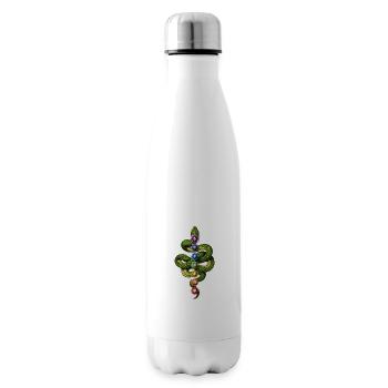 Kundalini-Chakren - Isolierflasche - Weiß - Rechts
