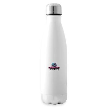 Formentera Party Crew Holiday Saying - Insulated Water Bottle - white - Right