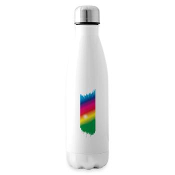Color Spectrum - Rainbow - Insulated Water Bottle - white - Right