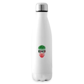Italie - Bouteille isotherme - blanc - Droite