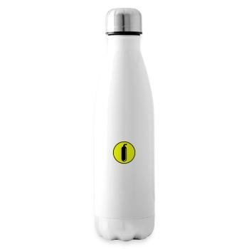 Oxygen Diving Circle - Insulated Water Bottle - white - Right