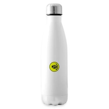 Icône du cercle des lunettes de plongée - Bouteille isotherme - blanc - Droite