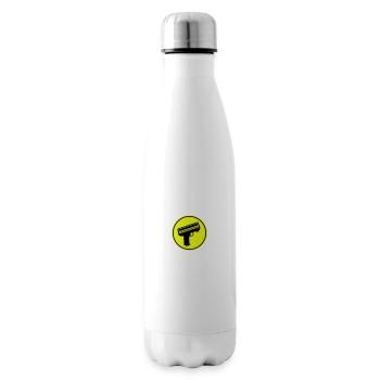 Weapon Money Rain - Insulated Water Bottle - white - Right