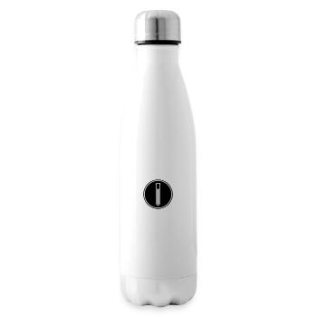 Icône de tube à essai - Bouteille isotherme - blanc - Droite