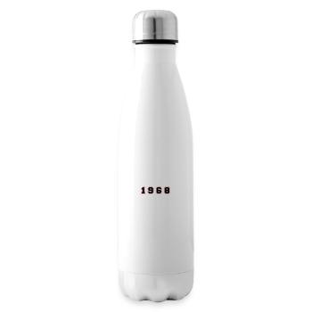 1968 Jahr Zahl - Isolierflasche - Weiß - Rechts