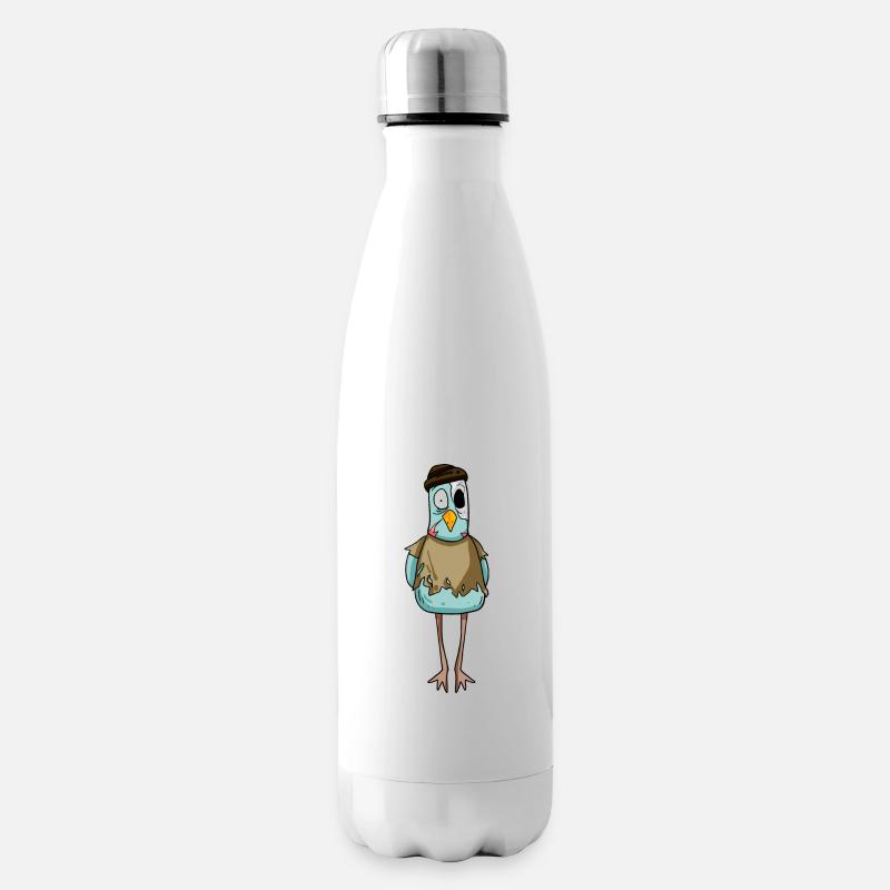Zombie Möwe - Isolierflasche - Weiß