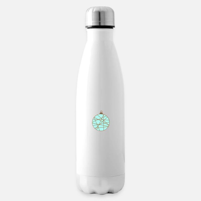 Christbaumkugel - Isolierflasche - Weiß