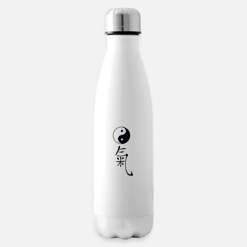 tao qi - Bouteille isotherme - blanc