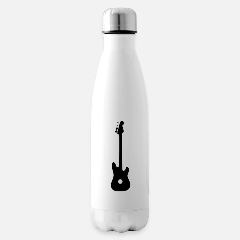 guitare - Bouteille isotherme - blanc