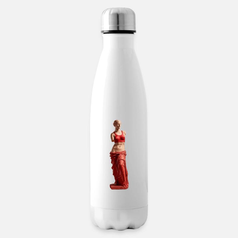 Vénus de Milo habillée - Bouteille isotherme - blanc