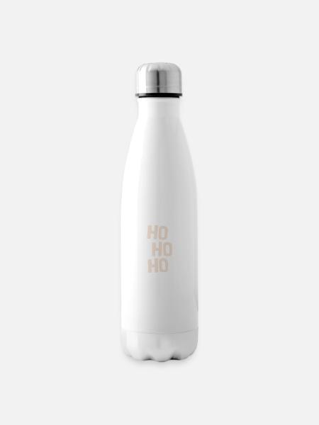 Ho Ho Ho - Isolierflasche - Weiß