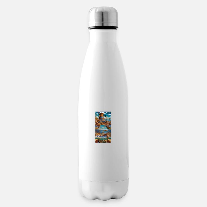 Surealismus - Isolierflasche - Weiß
