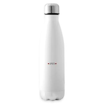 Supporter Heart - Insulated Water Bottle - white - Right
