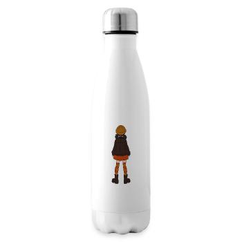 Mädchen - Isolierflasche - Weiß - Rechts