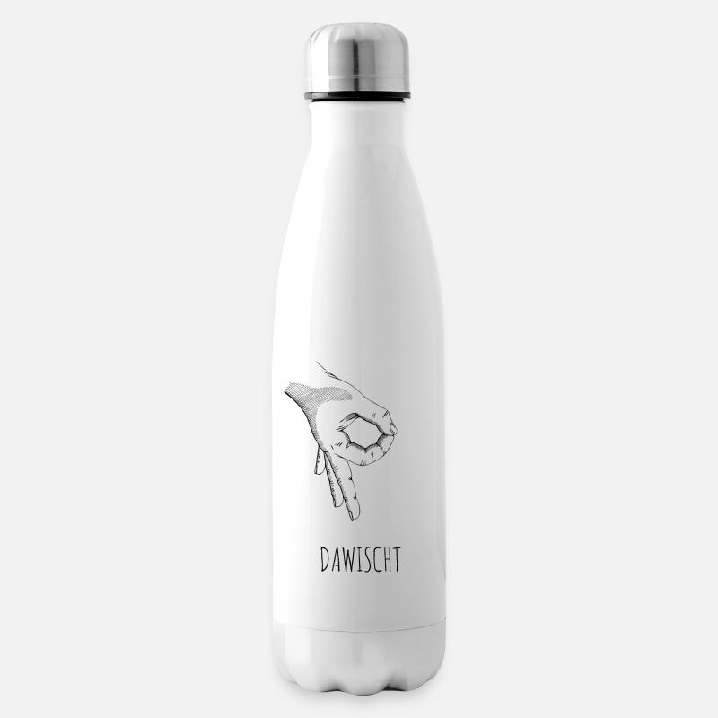 dawischt - Isolierflasche - Weiß