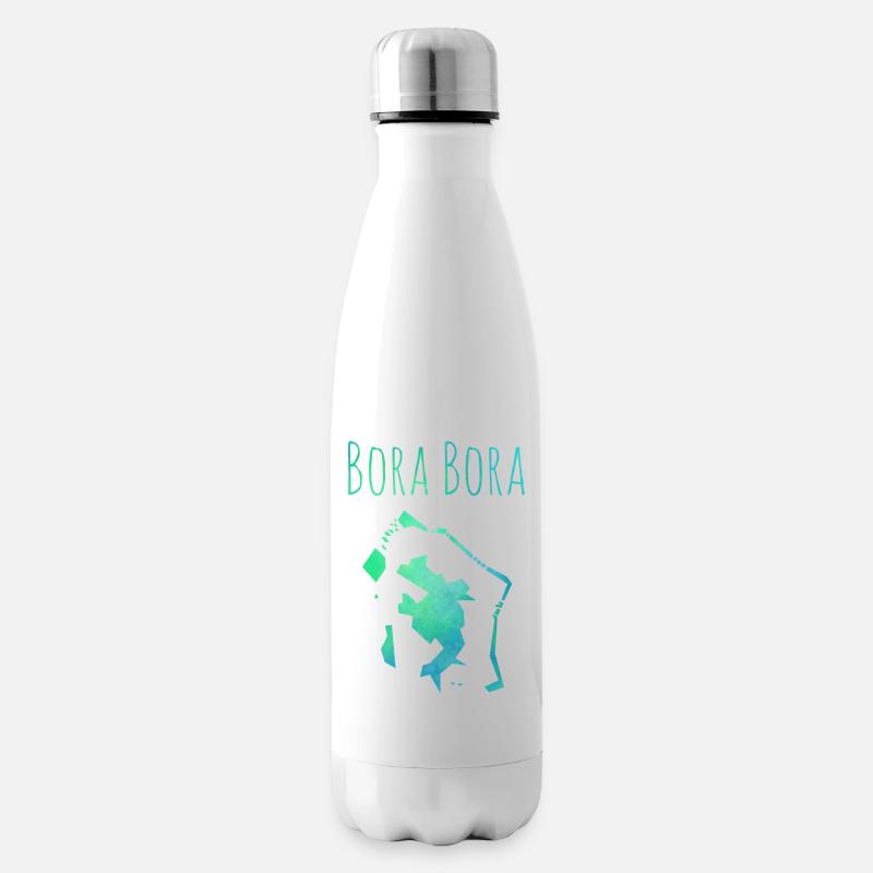 bora bora - Bouteille isotherme - blanc