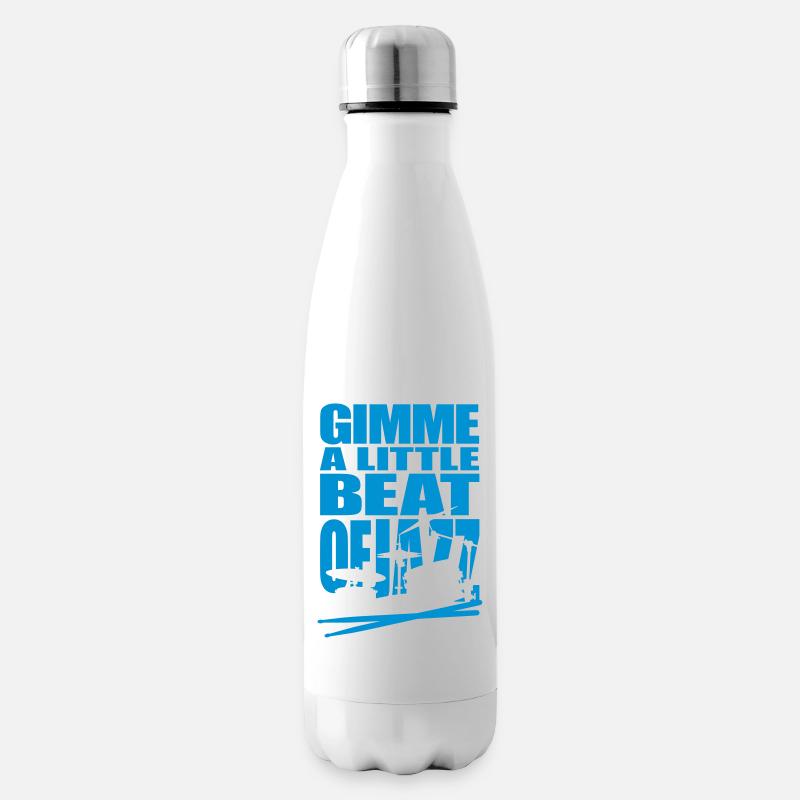 Jazz beat - Isolierflasche - Weiß