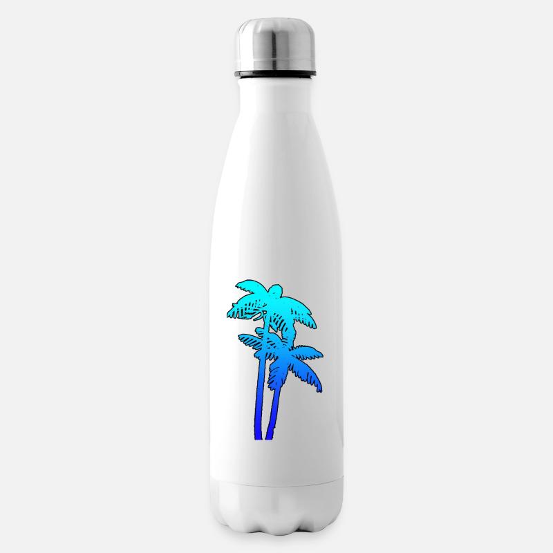 PALMS - Bouteille isotherme - blanc