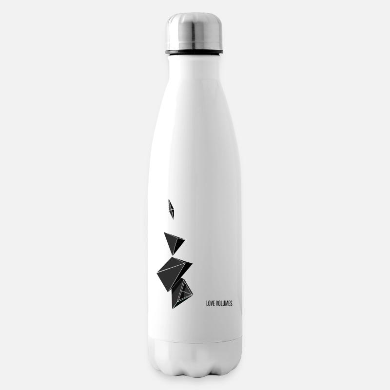 Bouldern Klettern Climbing - Isolierflasche - Weiß