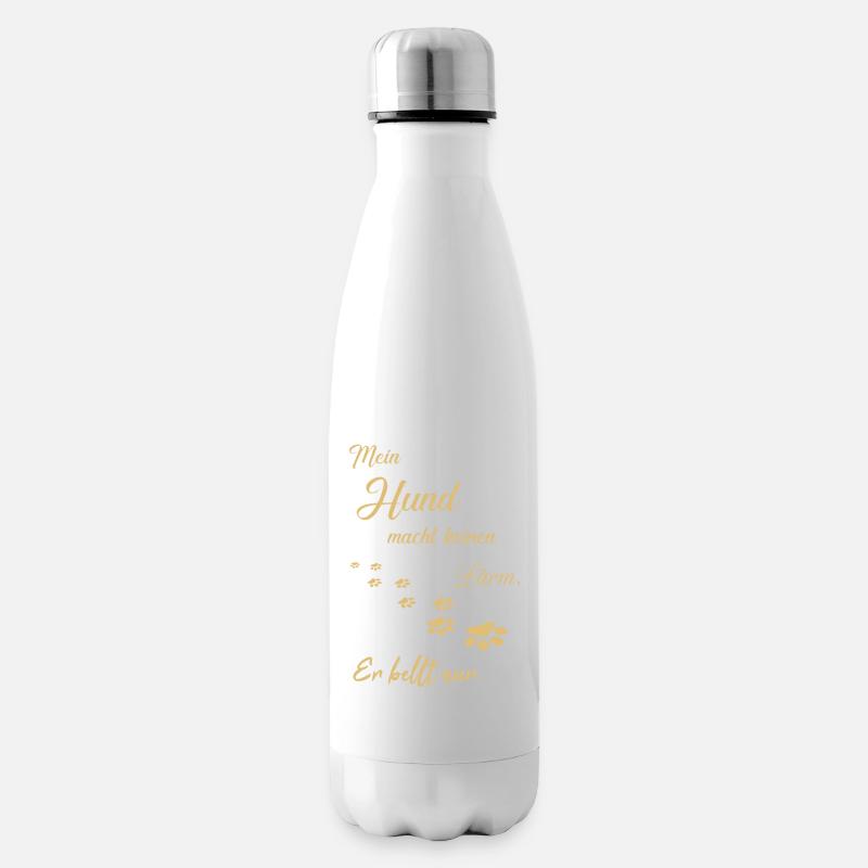Hunde Hundesprüche - Isolierflasche - Weiß