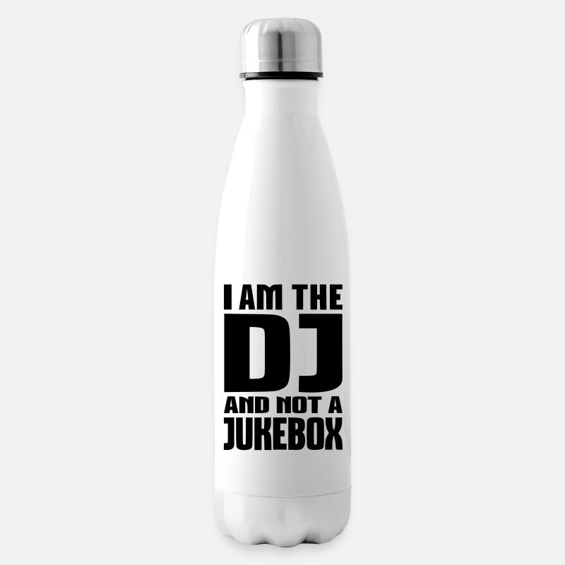 DJ Jukebox - Insulated Water Bottle - white