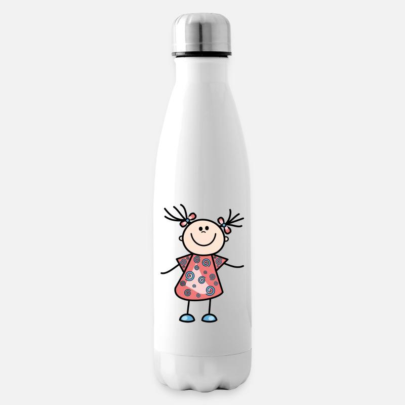 Geschenk - Isolierflasche - Weiß