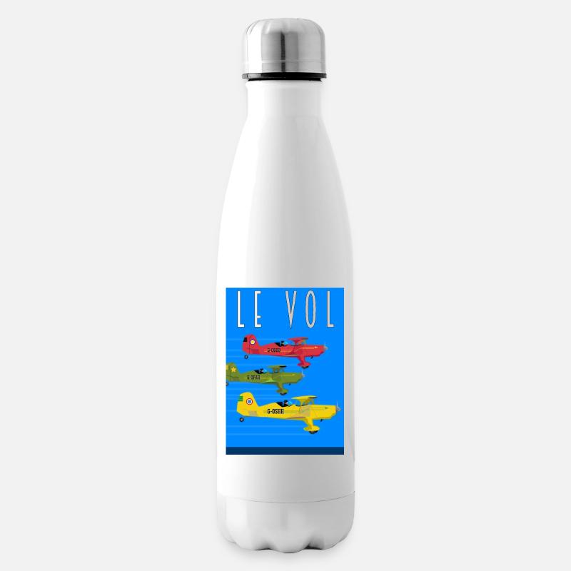 Le Vol - Insulated Water Bottle - white