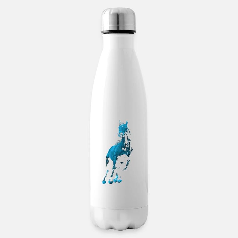 Cheval - Bouteille isotherme - blanc