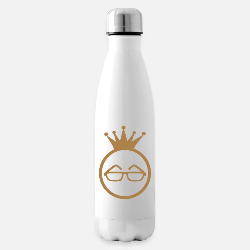 Optiker / Optische / Augen / Gläser - Isolierflasche - Weiß