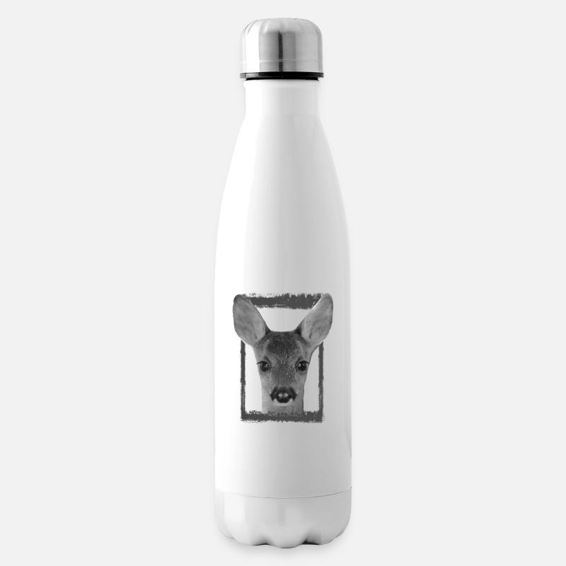 Rehkitz 5.1 - Isolierflasche - Weiß
