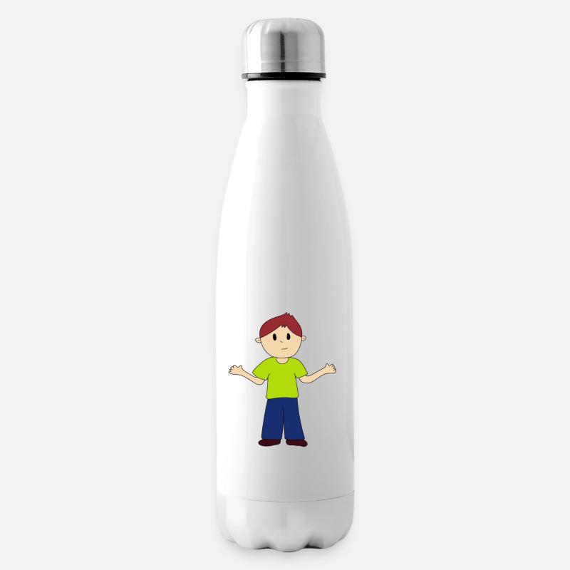 je ne sais pas - Bouteille isotherme - blanc