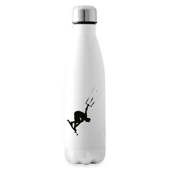 Kite surf - Bouteille isotherme - blanc - Droite