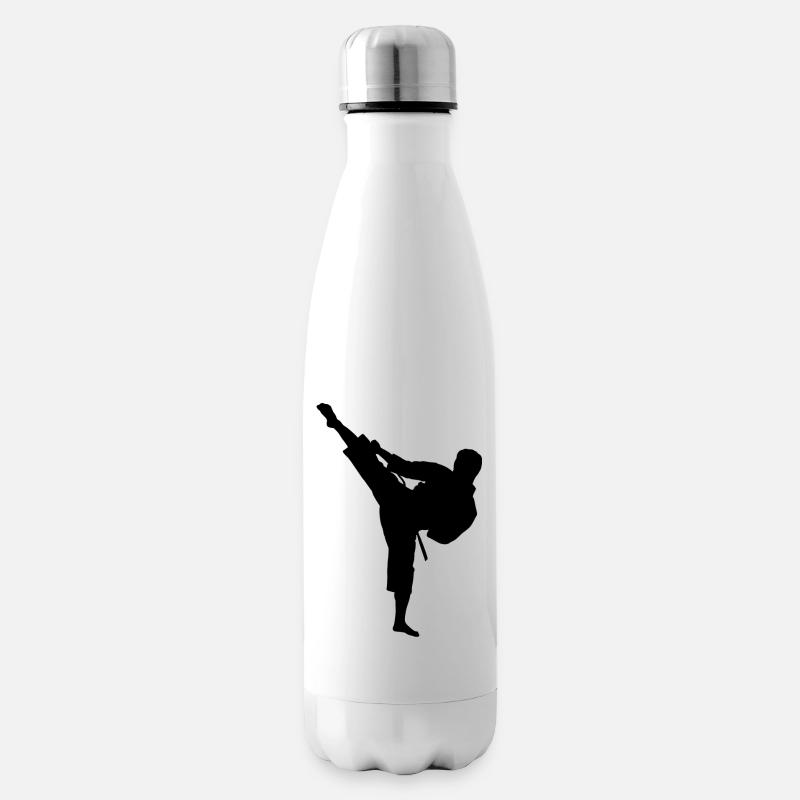 Karaté. - Bouteille isotherme - blanc
