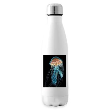 Mysterious jellyfish - Insulated Water Bottle - white - Right