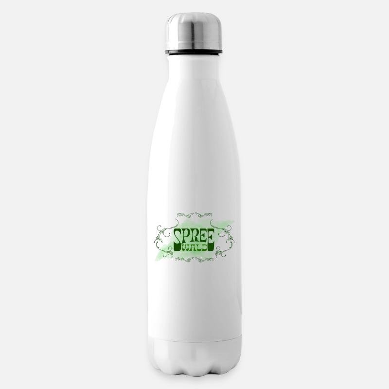 Spreewald Schriftzug - Isolierflasche - Weiß