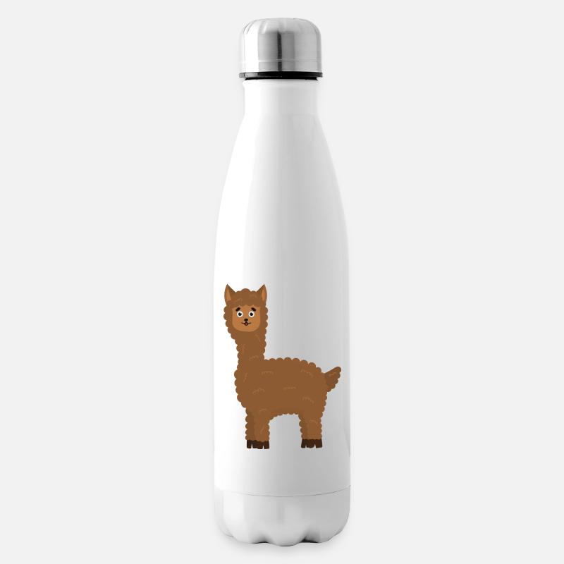 Alpaka - Isolierflasche - Weiß