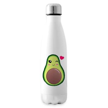 Avocado - Isolierflasche - Weiß - Rechts