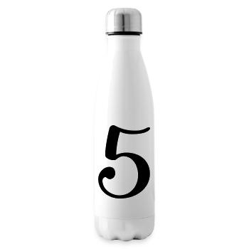 5 - Insulated Water Bottle - white - Right