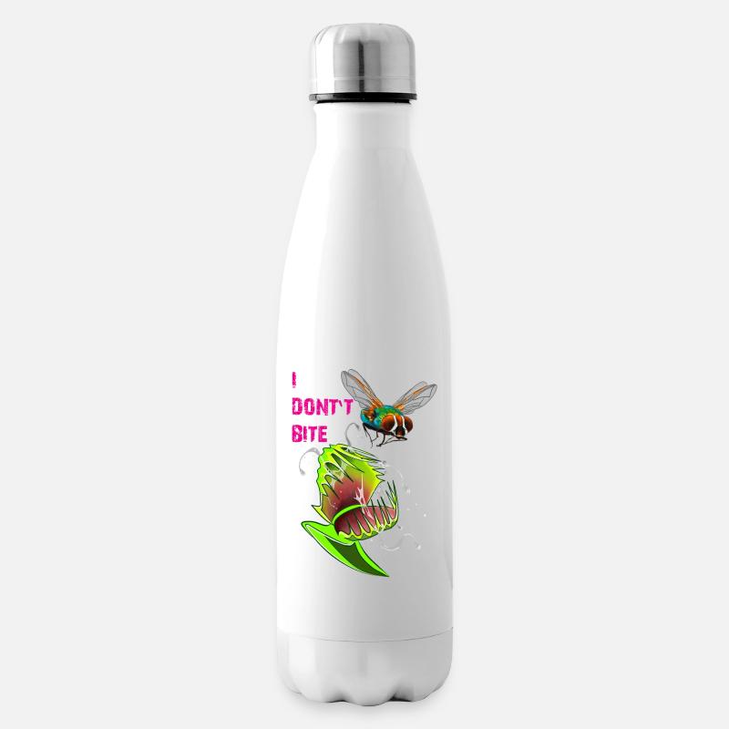 I DON'T BITE - Insulated Water Bottle - white