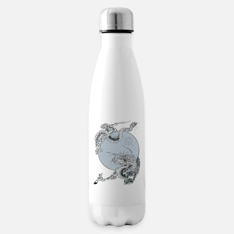 Japanese Dragon - Isolierflasche - Weiß