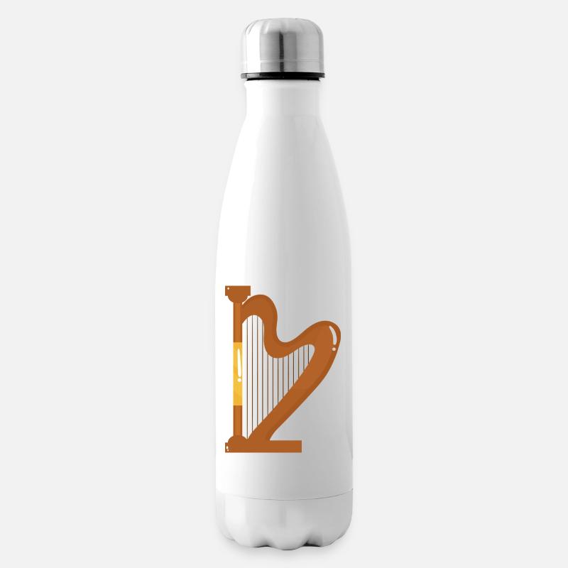 harpe - Bouteille isotherme - blanc